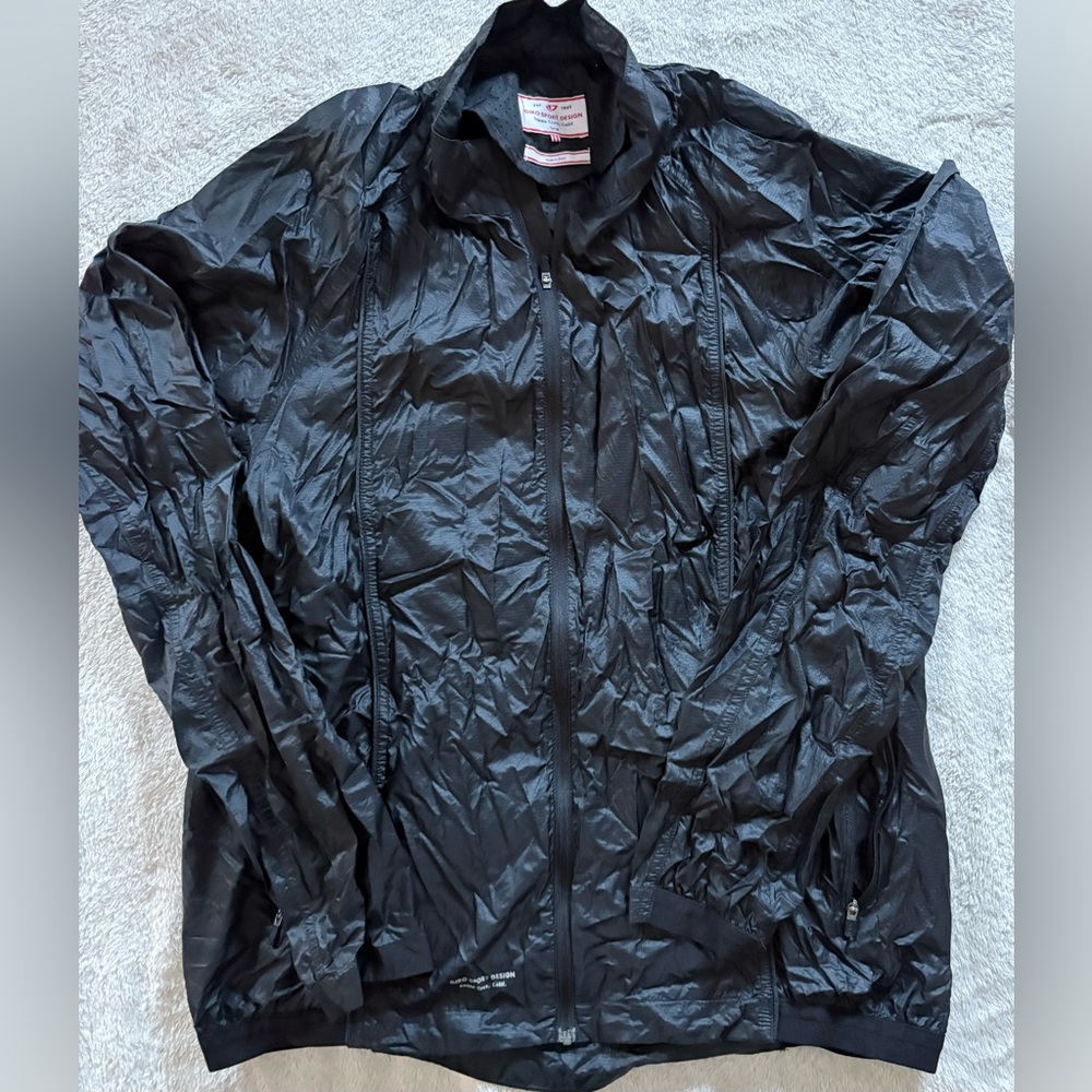 Giro Sports Design Men's Black Wind Jacket (L)